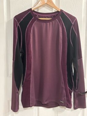 Kerrits Plum Performance Long Sleeve Top
